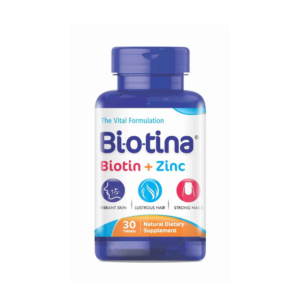 Biotina Biotin + Zinc 90 Tablets